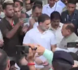 MoS in PMO Jitendra Singh meets Rahul Gandhi as Cong leadership protests outside PM’s house