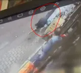 CCTV footage shows terrorist shooting policeman in Jammu Kashmir