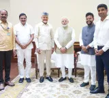 Chandrababu Naidu meets PM Modi, invites him for inauguration of Bhogapuram Airport