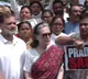 Oppn protests on Parliament premises, reiterates demand for Pradhan's resignation