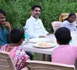 Nara Lokesh meets family members of Godavari drowning victims