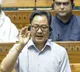 'Congress will fall into trap if Parliament disruptions continue': Kiren Rijiju