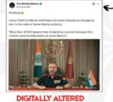 Center clarifies on viral video claiming thirty thousand soldiers resigned