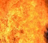 Cheruvugattu Lakshmi Narasimha Swamy temple hill major fire accident