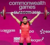 Mirabai Chanu historic golden hat-trick gives India first gold in Glasgow