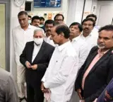 KCR visits Peddi Sudarshan Reddy at Secunderabad Yashoda Hospital
