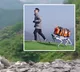 Unitree AS2 Robot Dog carries luggage and climbs mountains during trips