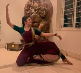 Dimple Hayathi begins training in Kuchipudi again!