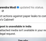 Meta restores PM Modi's Facebook video, says removal was an error