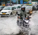 Telangana drenched in heavy rains yellow alert for several districts