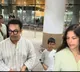 Aamir Khan returns to Mumbai with wife Gauri Spratt, stepson gets confused by paparazzi frenzy at airport