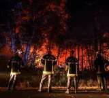 Europe Wildfires Burning Through Continent Fires Spread Four Times Size Of Paris
