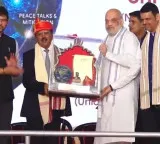 Ajit Doval receives Lokmanya Tilak National Award from Amit Shah