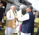 PM Modi received by K'taka CM Shivakumar in Mysuru