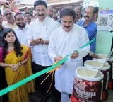 Nadendla Manohar launches low cost rice sales in AP