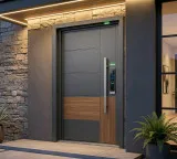 Steel door trends in 2026 smart look for home along with security