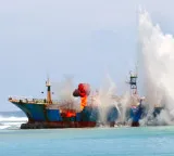 Five dead, 41 missing after vessel catches fire in Indonesia's Java Sea