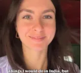 Only possible in India Polish womans post on Indian lifestyle goes viral