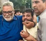 Slipper hurled at Pappu Yadav at Delhi press meet; Purnia MP claims a man brought knife for attack
