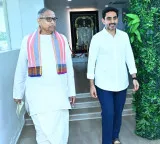 Chaganti Koteswara Rao says moral values lead to complete educational development in meeting with Nara Lokesh