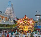 Tirumala Srivari Brahmotsavams Arjitha Sevas and Special Darshans Cancelled
