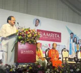 Venkaiah Naidu advises students to return to India after foreign studies