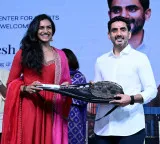 Why only Badminton Chandrababu Naidu challenge to Sindhu Nara Lokesh shares interesting facts