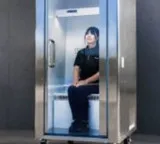 Trusco Nakayama human refrigerator provides relief from heat in Japan