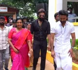 Dhanush presents a wonderful gift to the school where he studied