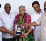 Prakash Ambedkar meets KTR in Hyderabad