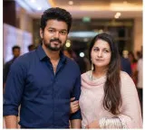 TN CM Vijay's wife Sangeetha withdraws her divorce petition