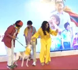Raveena Tandon almost gets bitten by a dog on red carpet, actress keeps calm