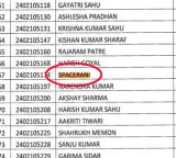 Chhattisgarh Police Recruitment viral names News Space Rani and Hey Ram in exam list