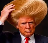 Donald Trump new hairstyle controversy Social media flooded with memes