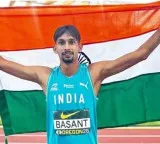 History in World Athletics Historic Silver for Basanth in High Jump