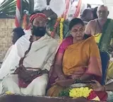 Maha Varuna Yagam begins grandly in Nagarjuna Sagar as Minister Uttam couple participates