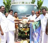 TTD receives 15 lakh truck as donation for Srivari service