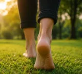 Walking barefoot for a while and its health benefits