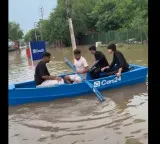 Boat on Gurugram road leads to fifty thousand rupee fine for company