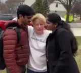 American Grandma cries as Telugu family returns from USA video goes viral