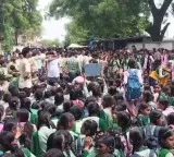 We want our sir back students protest on road as government withdraws transfer order