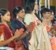 Former female Naxalites leave guns for the ramp and perform a catwalk