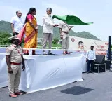 Chandrababu Naidu launches 58 modern fire vehicles photos here
