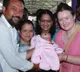 Anna Konidela spiritual tour and naming a baby in Draksharamam photos