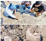 Medieval civilization discovered at Indo-Pak border with cemetery of 100 skeletons