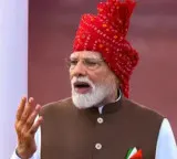 Narendra Modi surpasses Nehru and Indira Gandhi with Red Fort speech record