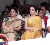 Trisha Krishnan attends CM Vijay first Independence Day ceremony in Chennai
