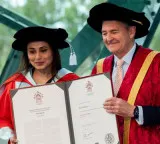 Rani Mukerji gets emotional while receiving honorary doctorate