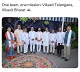 Photo War in Telangana Congress and BRS Fight on X Platform