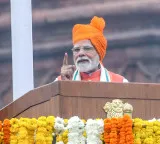 Narendra Modi 13th speech at Red Fort a new record among non Congress Prime Ministers